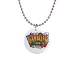 Gambling 1  Button Necklace