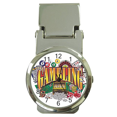Gambling Money Clip Watch from UrbanLoad.com Front
