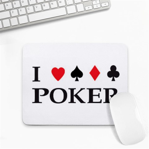 Poker Small Mousepad from UrbanLoad.com Front
