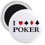 Poker 3  Magnet