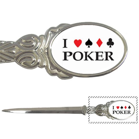 Poker Letter Opener from UrbanLoad.com Front