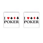 Poker Cufflinks (Square)