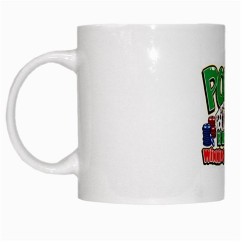 Poker Game White Mug from UrbanLoad.com Left