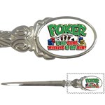 Poker Game Letter Opener