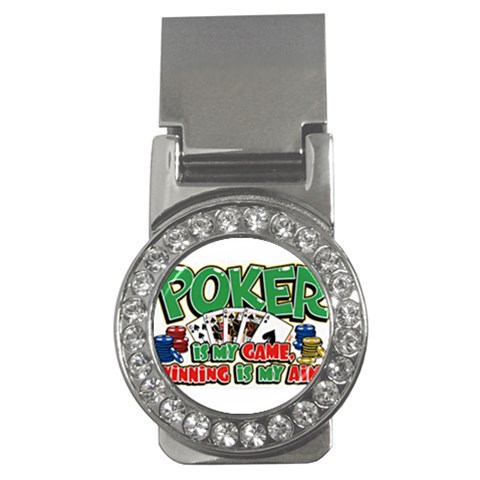 Poker Game Money Clip (CZ) from UrbanLoad.com Front