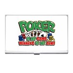 Poker Game Business Card Holder