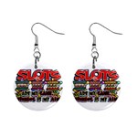 Slots 1  Button Earrings