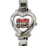 Slots Heart Italian Charm Watch