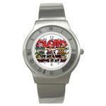 Slots Stainless Steel Watch