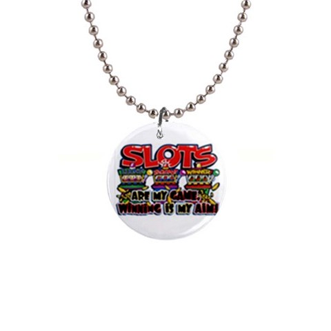 Slots 1  Button Necklace from UrbanLoad.com Front