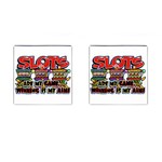 Slots Cufflinks (Square)