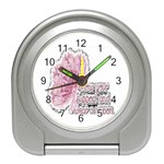 Ribbons Travel Alarm Clock