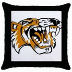 Tiger Throw Pillow Case (Black)