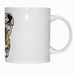 Tiger White Mug from UrbanLoad.com Right