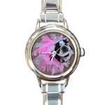 Lil TuTu Round Italian Charm Watch