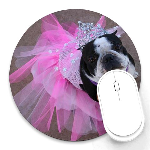 Lil TuTu Round Mousepad from UrbanLoad.com Front