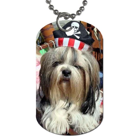 the Pirate Dog Tag (One Side) from UrbanLoad.com Front