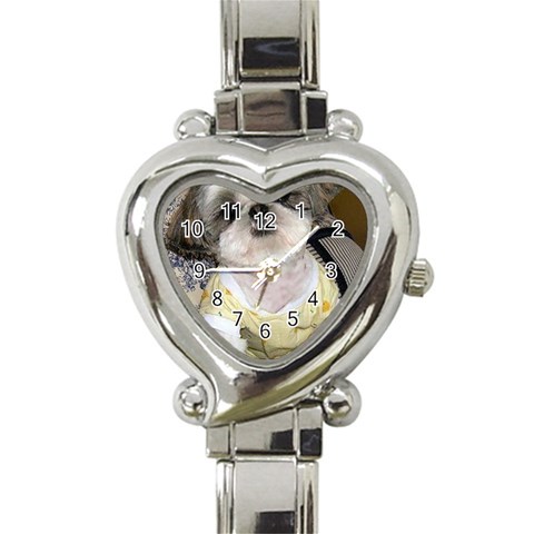 So Ducky Heart Italian Charm Watch from UrbanLoad.com Front