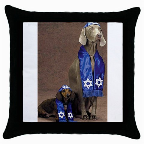 Winners Throw Pillow Case (Black) from UrbanLoad.com Front