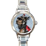 Zoomer Round Italian Charm Watch