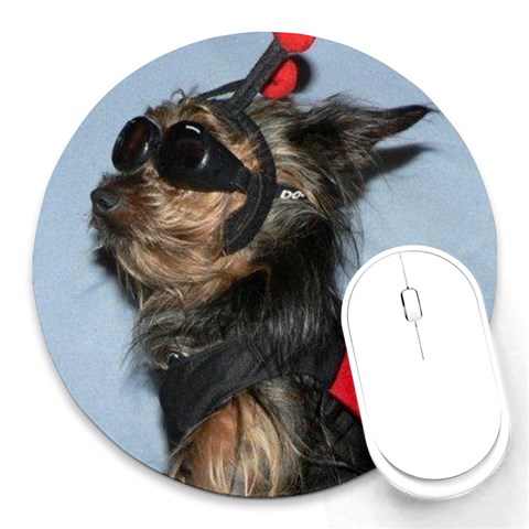 Zoomer Round Mousepad from UrbanLoad.com Front