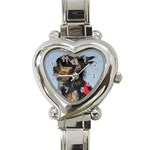 Zoomer Heart Italian Charm Watch