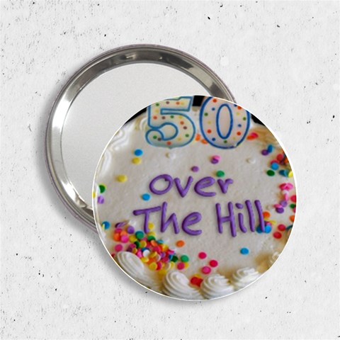 50th B Day 2.25  Handbag Mirror from UrbanLoad.com Front