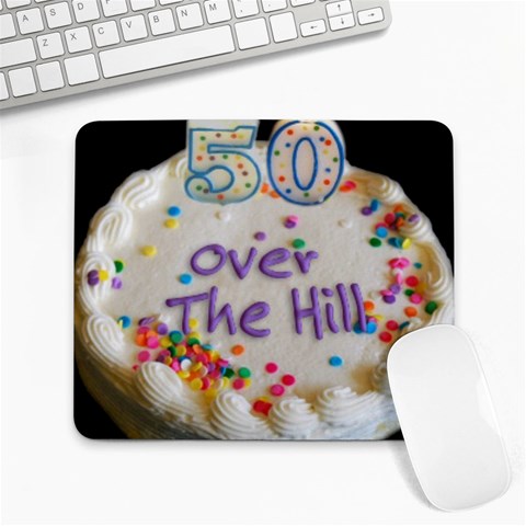 50th B Day Large Mousepad from UrbanLoad.com Front