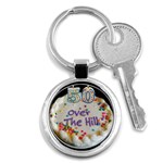 50th B Day Key Chain (Round)