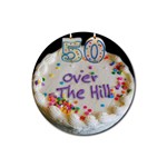 50th B Day Rubber Coaster (Round)