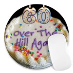 60th B Day Round Mousepad