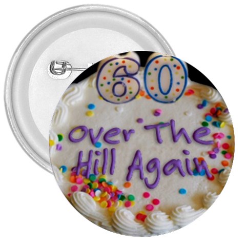 60th B Day 3  Button from UrbanLoad.com Front