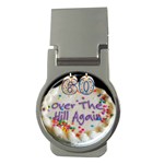 60th B Day Money Clip (Round)