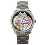 60th B Day Sport Metal Watch