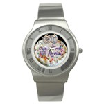 60th B Day Stainless Steel Watch