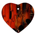 Violins Ornament (Heart)