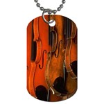 Violins Dog Tag (One Side)