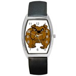  Barrel Style Metal Watch