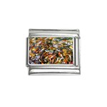 Koi Carp Feeding Frenzy Italian Charm (9mm)