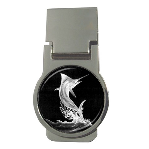 Marlin Sportfishing D21 Money Clip (Round) from UrbanLoad.com Front