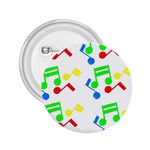 Music Notes 2.25  Button