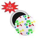 Music Notes 1.75  Magnet (10 pack) 