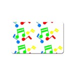 Music Notes Magnet (Name Card)