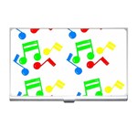 Music Notes Business Card Holder