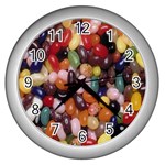 Jelly Belly Wall Clock (Silver)