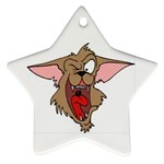 crazy_dog Ornament (Star)
