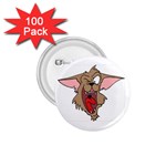 crazy_dog 1.75  Button (100 pack) 