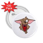 crazy_dog 2.25  Button (100 pack)