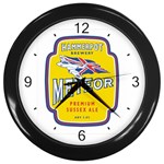 Meteor Ale Wall Clock (Black)