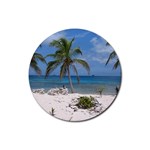 Exotic Beach Rubber Round Coaster (4 pack)